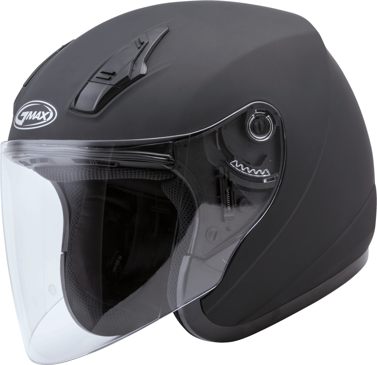 Of 17 Open Face Helmet Matte Black Md