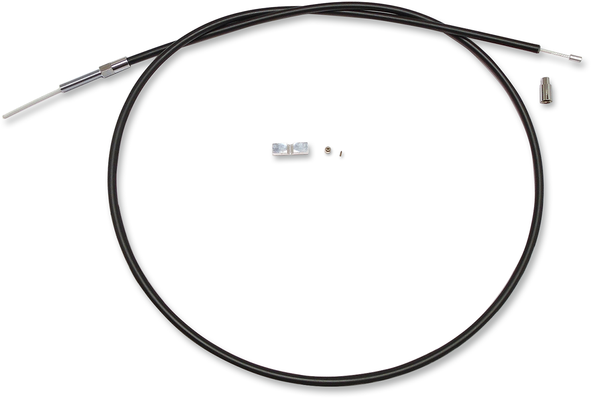 MAGNUM SHIELDING BYO™ Build Your Own™ Clutch Cable Kit - 74" - Big Twin - Black Vinyl 498721