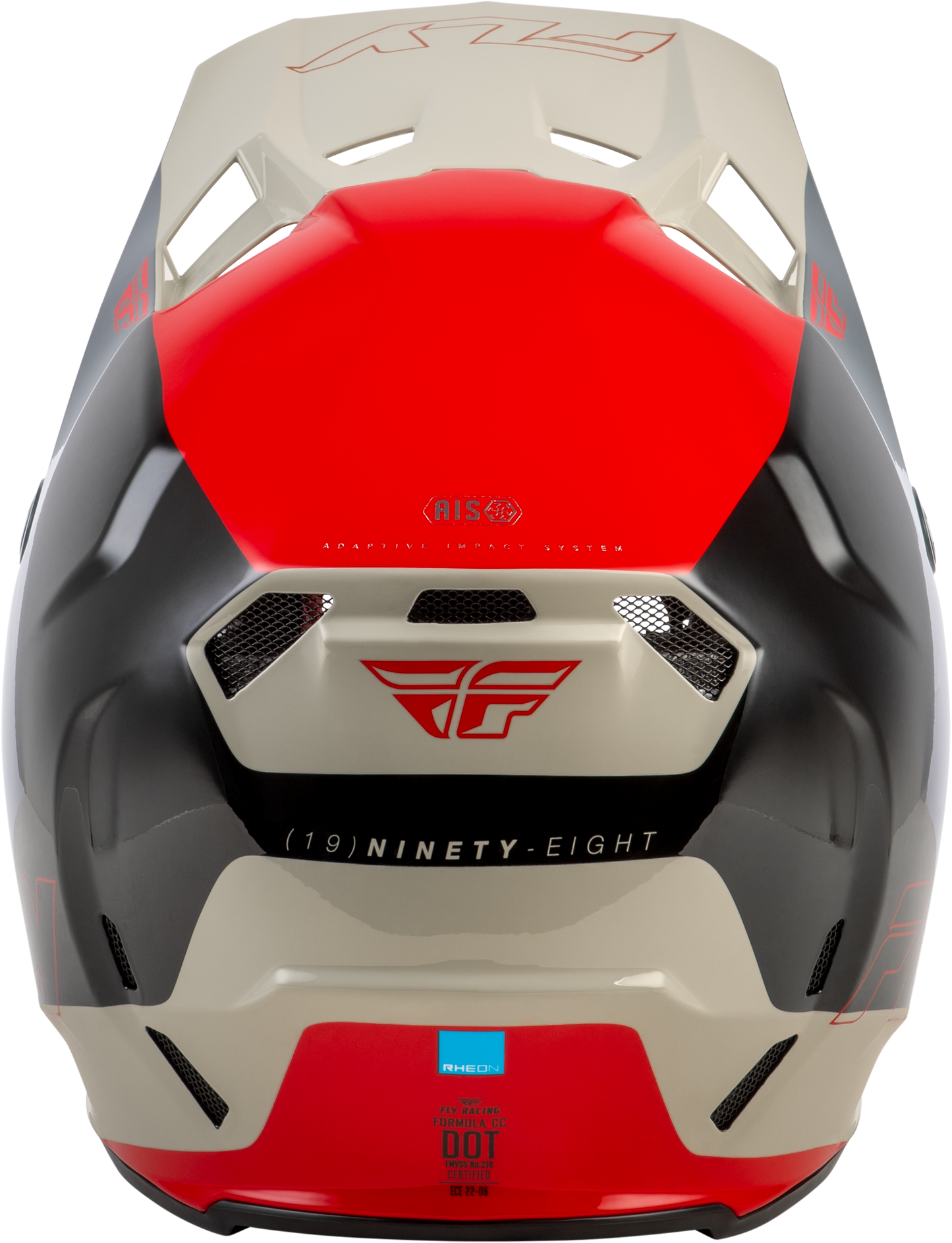 Formula Cc Glide Helmet Black/Red/Grey 2x