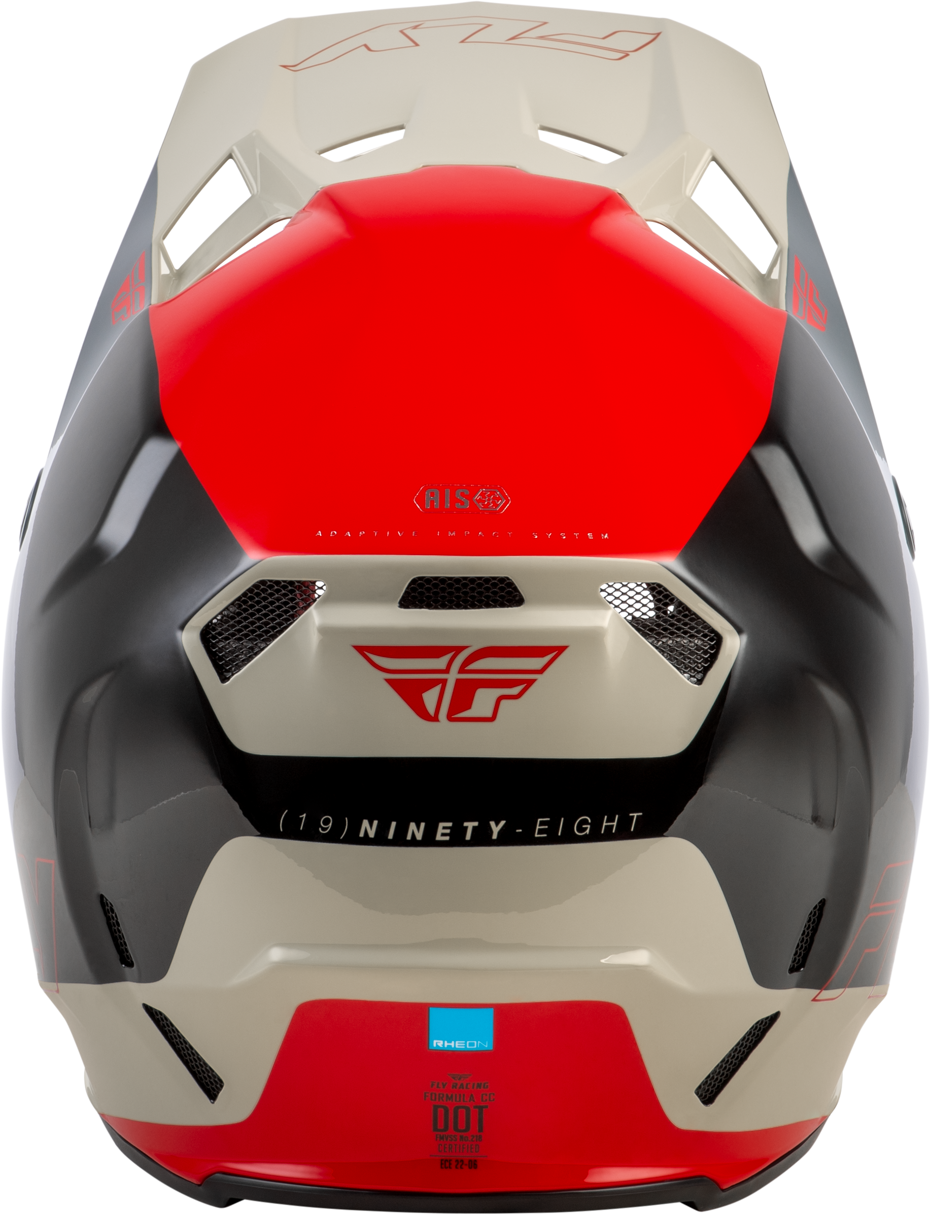 Formula Cc Glide Helmet Black/Red/Grey Xl