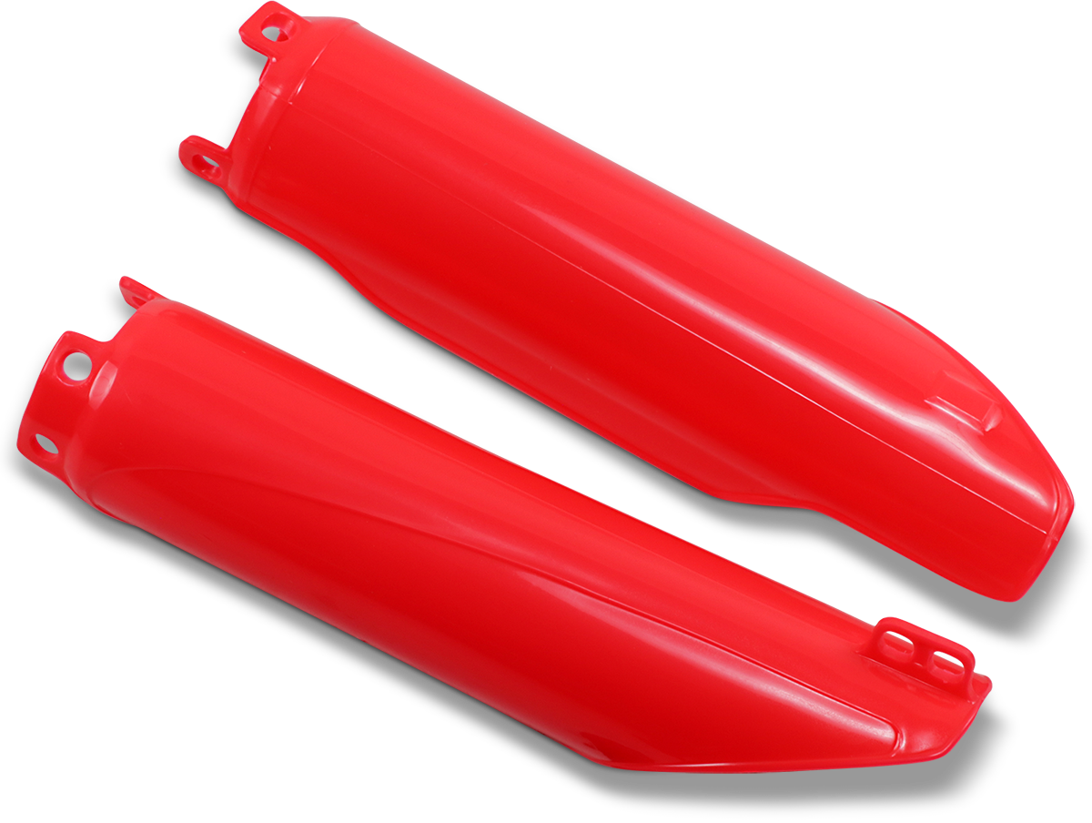 UFO Fork Slider Protectors - Red - CRF450R - '09-'12 HO04640-070
