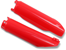 UFO Fork Slider Protectors - Red - CRF450R - '09-'12 HO04640-070