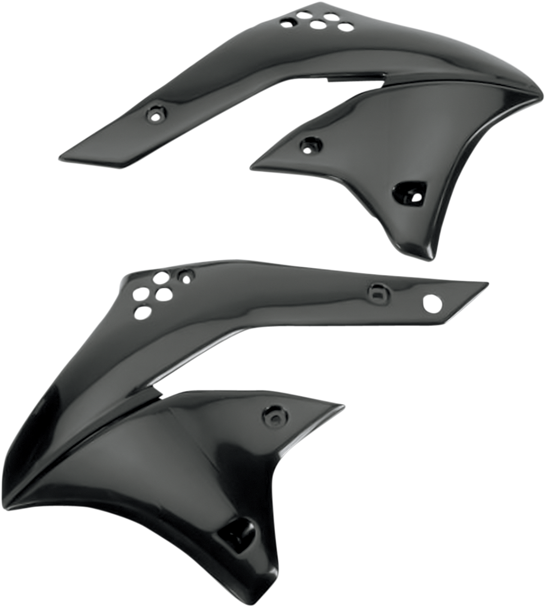 UFO Radiator Shrouds - Black KA03767-001