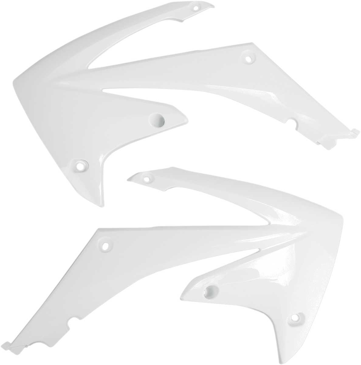 UFO Radiator Shrouds - White HO04637-041