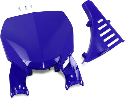 UFO Stadium Plate Number - Blue - Yamaha YA04873-089