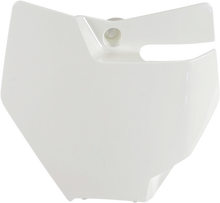 UFO Front Number Plate - 2020 White KT04087042