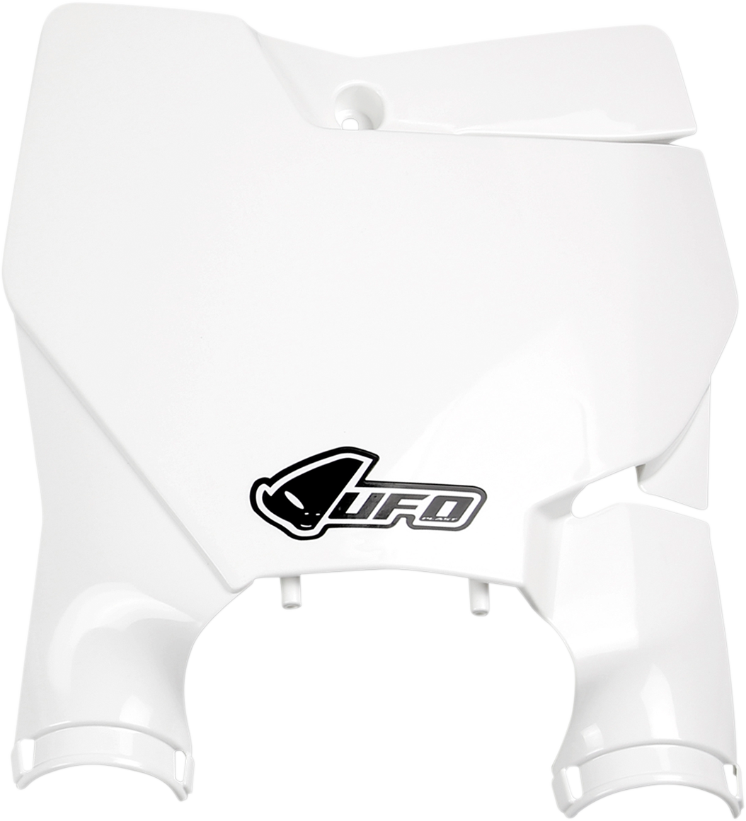 UFO Stadium Number Plate - KTM White - KTM KT04080042