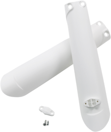 UFO Fork Tube Protectors - White KT04055042