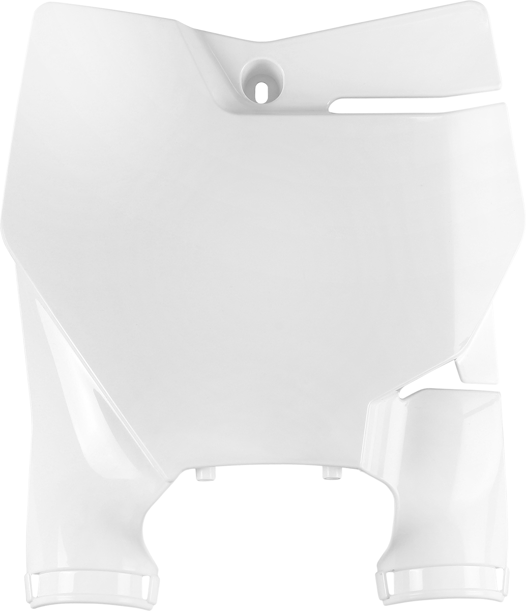 UFO Stadium Number Plate - White - KTM - 85 SX KT04099-047