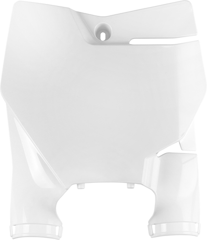 UFO Stadium Number Plate - White - KTM - 85 SX KT04099-047