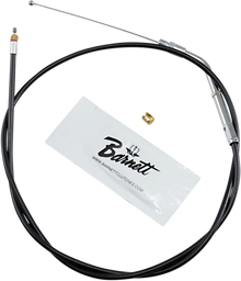 BARNETT Black Vinyl Throttle Cable - +6" Size - 38" Length 101-30-30005-06