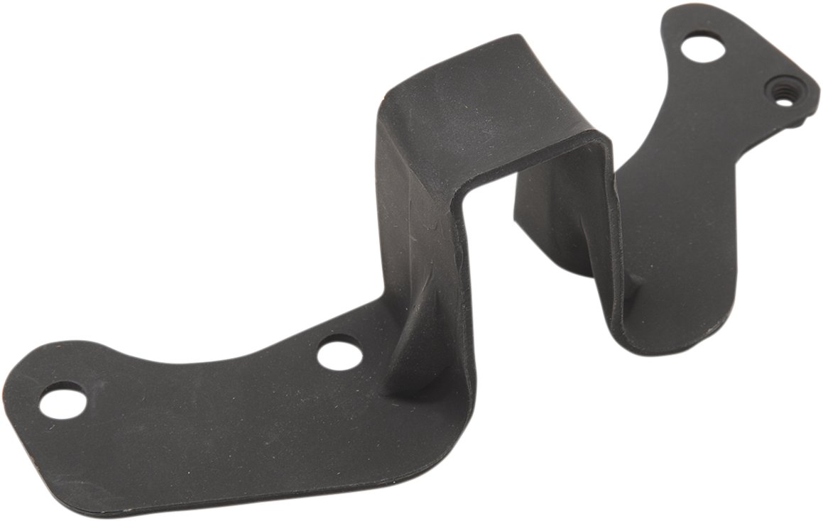 DRAG SPECIALTIES Rear Exhaust Pipe Bracket - Black U08-0224MB