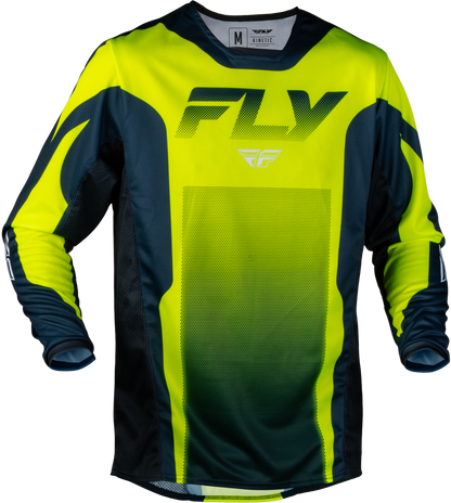 Kinetic Fade Jersey Hi Vis/Navy/White Md