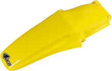 UFO MX Rear Fender - OEM Yellow - Suzuki - RM '93-'95 SU02944101