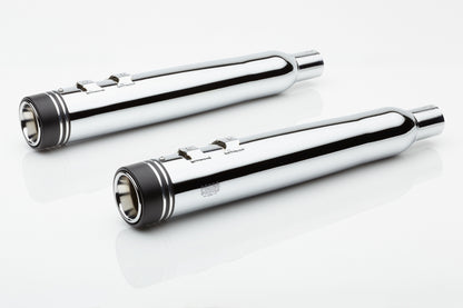 4.5" Groove Tip Slip On Chrome Flh/Flt 17 22