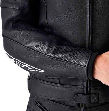 Tractech Evo D3o Jacket Blk/Whi Leather 2x