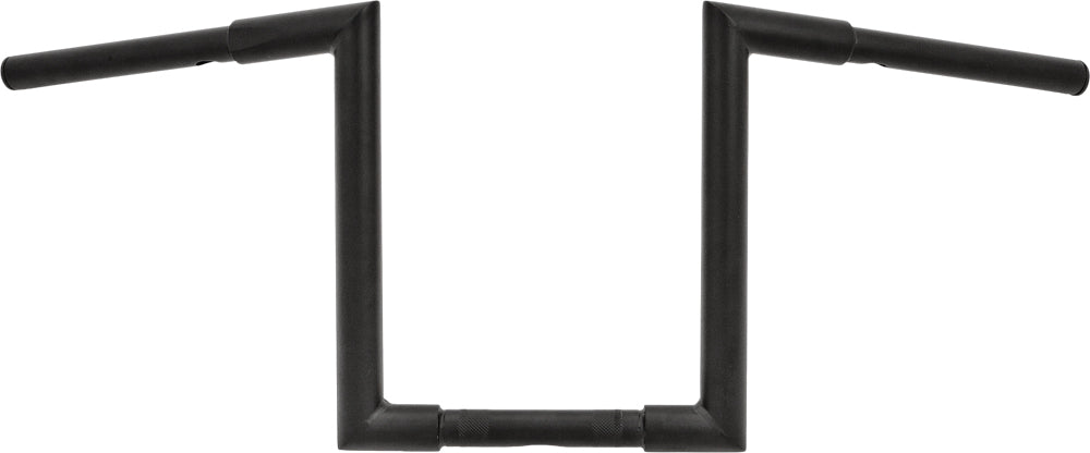 H Bar Z Bar 1 1/4" Cable 12" Rise Satin Blk