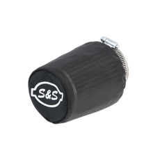 S&S Cycle Air Filter Cover For Tapered S&S Tuned Induction Filters - Black Nylon