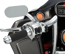 DRAG SPECIALTIES Mirror - Side View - Oval - Chrome - Each 19010026