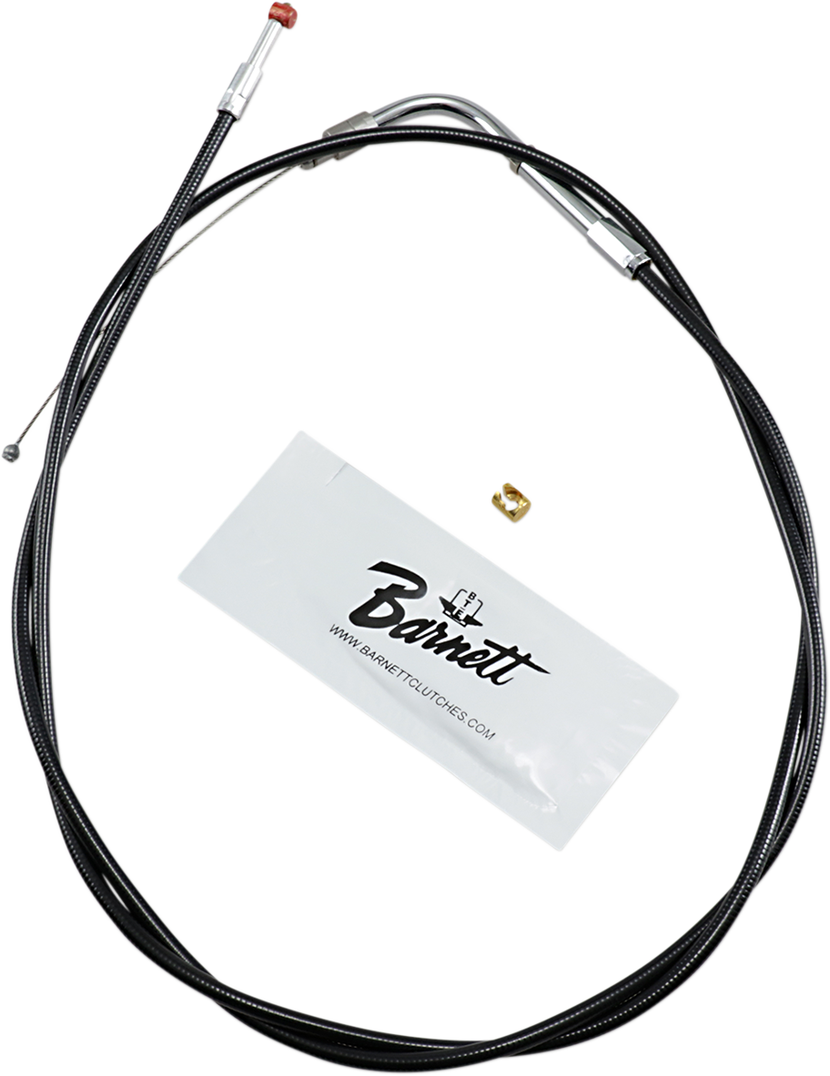BARNETT Black Vinyl Throttle Cable - +6" Size - 48" Length 101-30-30009-06