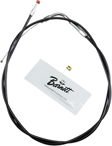 BARNETT Black Vinyl Throttle Cable - +6" Size - 48" Length 101-30-30009-06