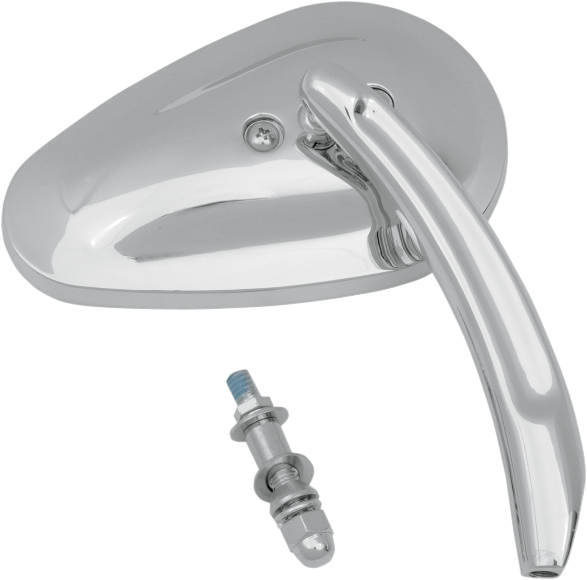 DRAG SPECIALTIES Mirror - Side View - Teardrop - Chrome - Right KA-41DRHLSC4
