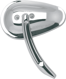 DRAG SPECIALTIES Mirror - Side View - Teardrop - Chrome - Left KA-41DLHLSC4