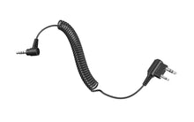Tufftalk 2 Way Radio Cable Kenwood Twin Pin Connection