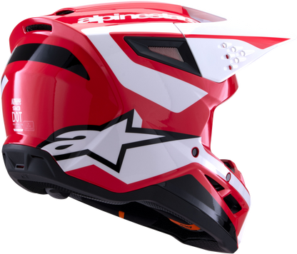Sm3 Heat Helmet Red/White/Black Glossy 2x