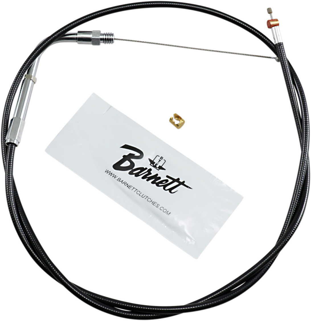 BARNETT Black Vinyl Throttle Cable - +6" Size - 38" Length 101-30-30014-06