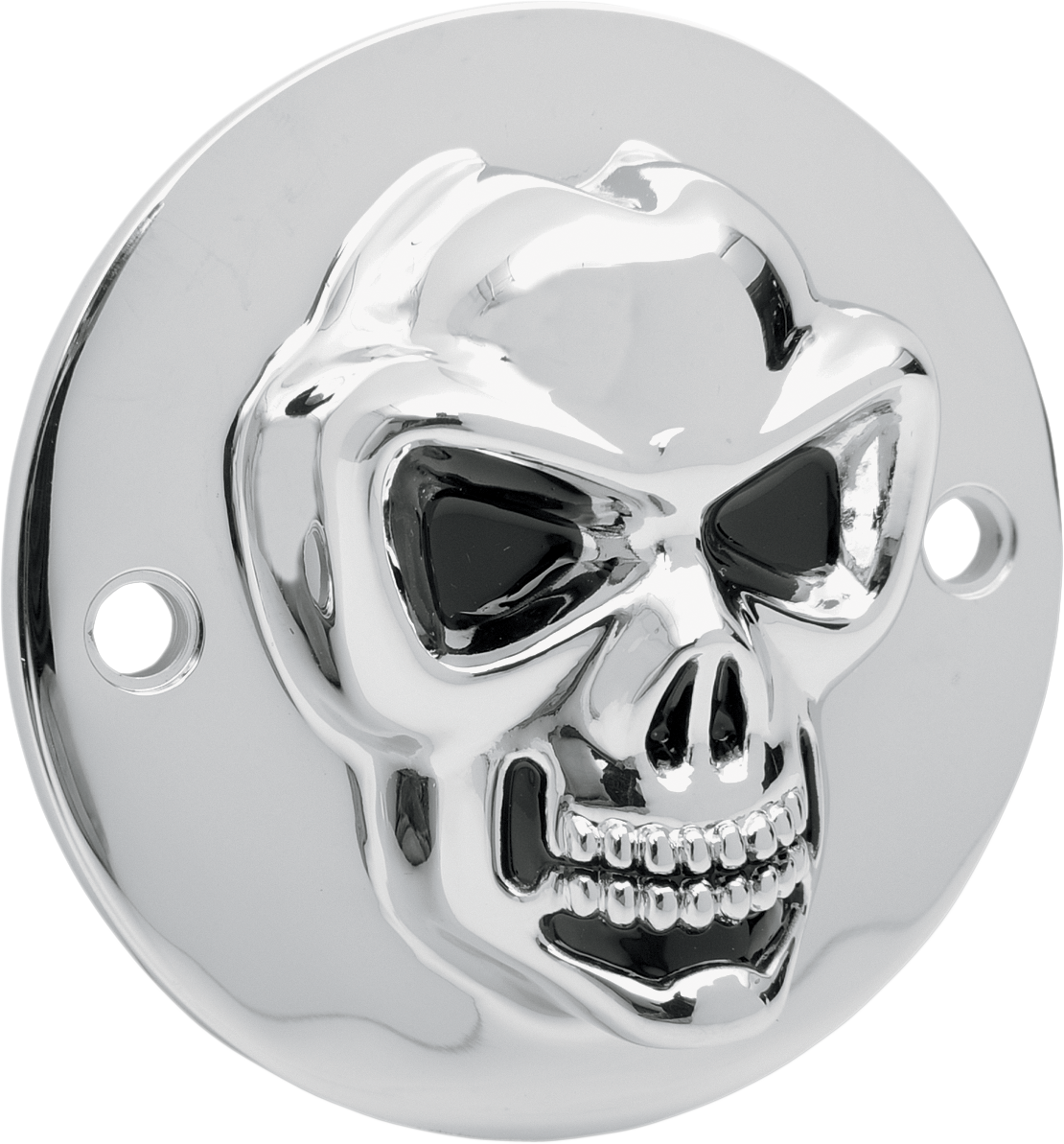 DRAG SPECIALTIES 3-D Skull Points Cover - Big Twin 30-0185-PC