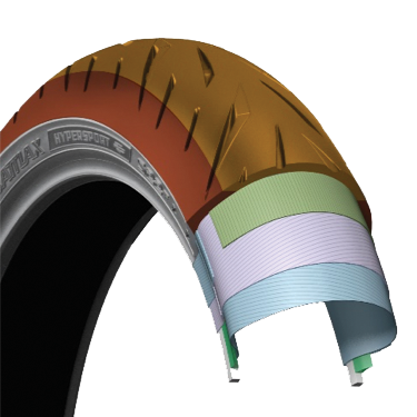 Tire Battlax Hypersport S22 Rr 190/55zr17 75w Radial Tl