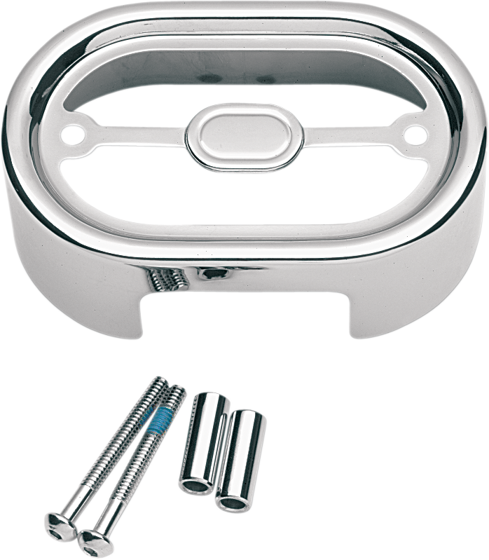 DRAG SPECIALTIES Regulator Cover - Chrome - '01-'06 FXST/FLST 19-0398-BLB1