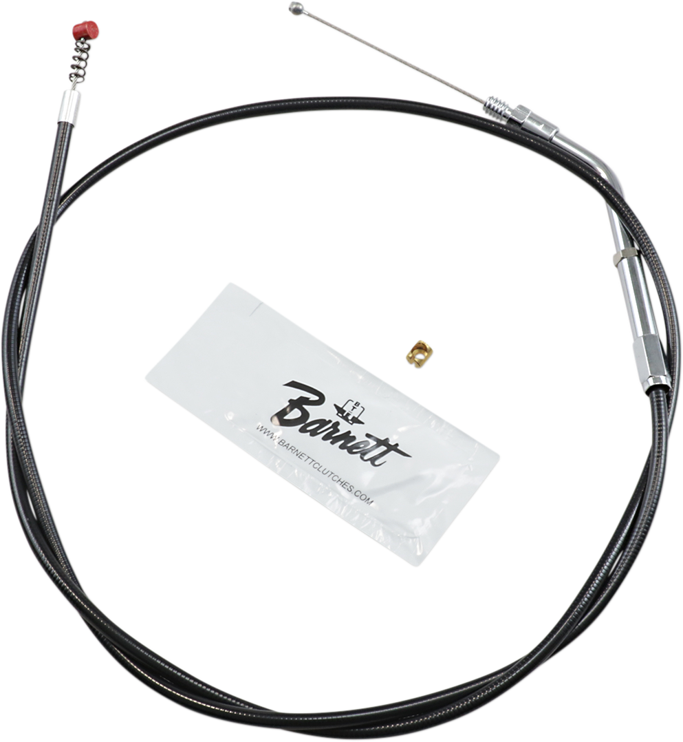 BARNETT Black Vinyl Idle Cable - +6" Size - 39" Length 101-30-40024-06