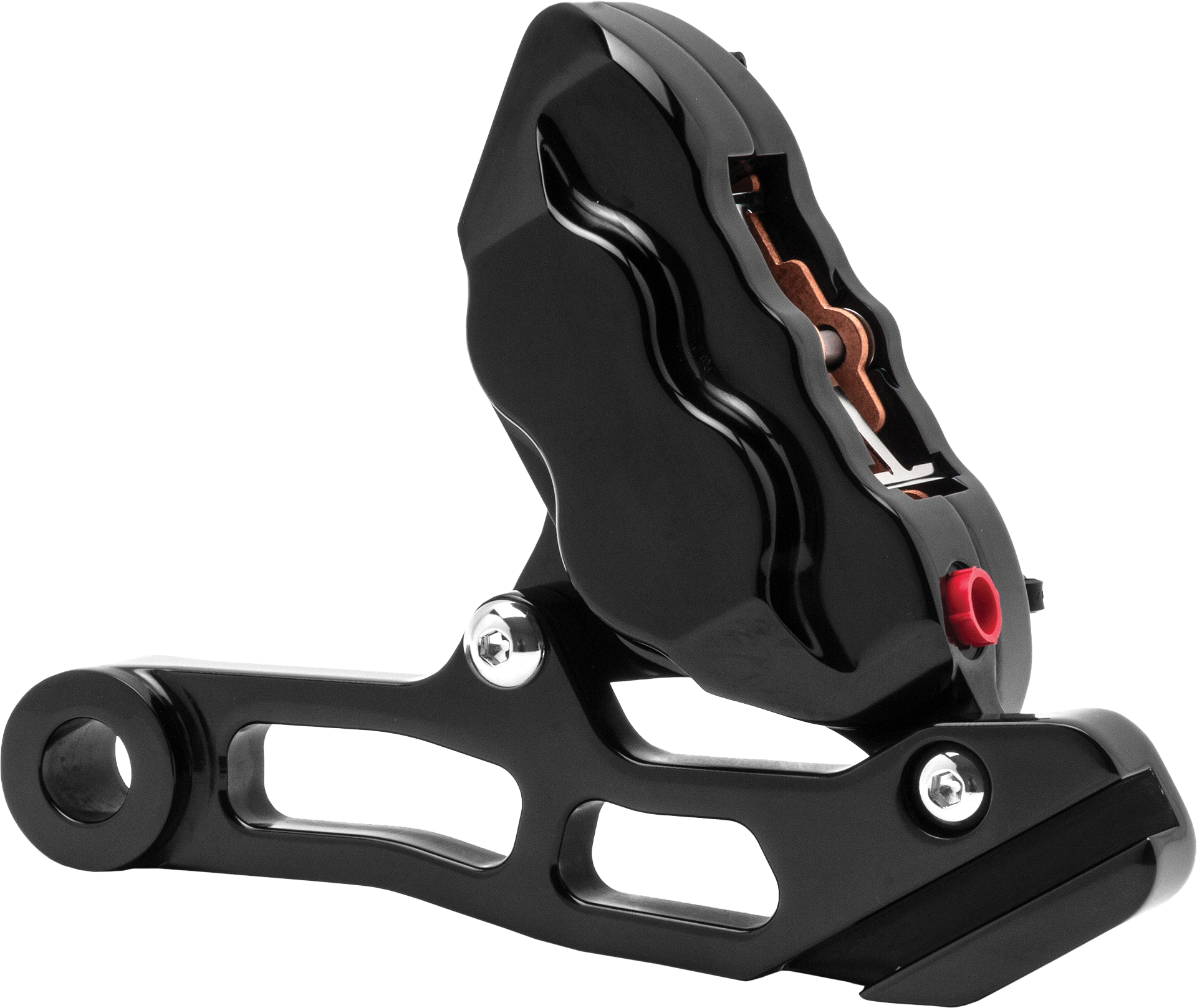 4 Pist Rear Caliper Kit Black St 84 99