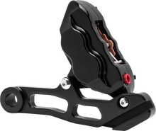 4 Pist Rear Caliper Kit Black St 84 99