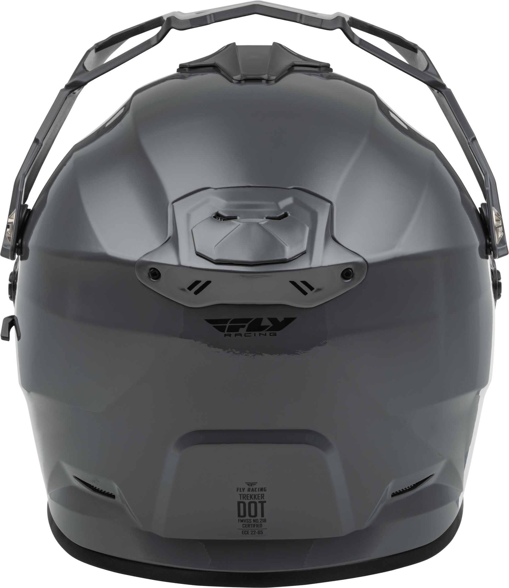 Trekker Cw Solid Helmet Dual Shld Grey Xl