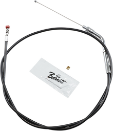 BARNETT Black Vinyl Idle Cable - +6" Size - 38" Length 101-30-40005-06