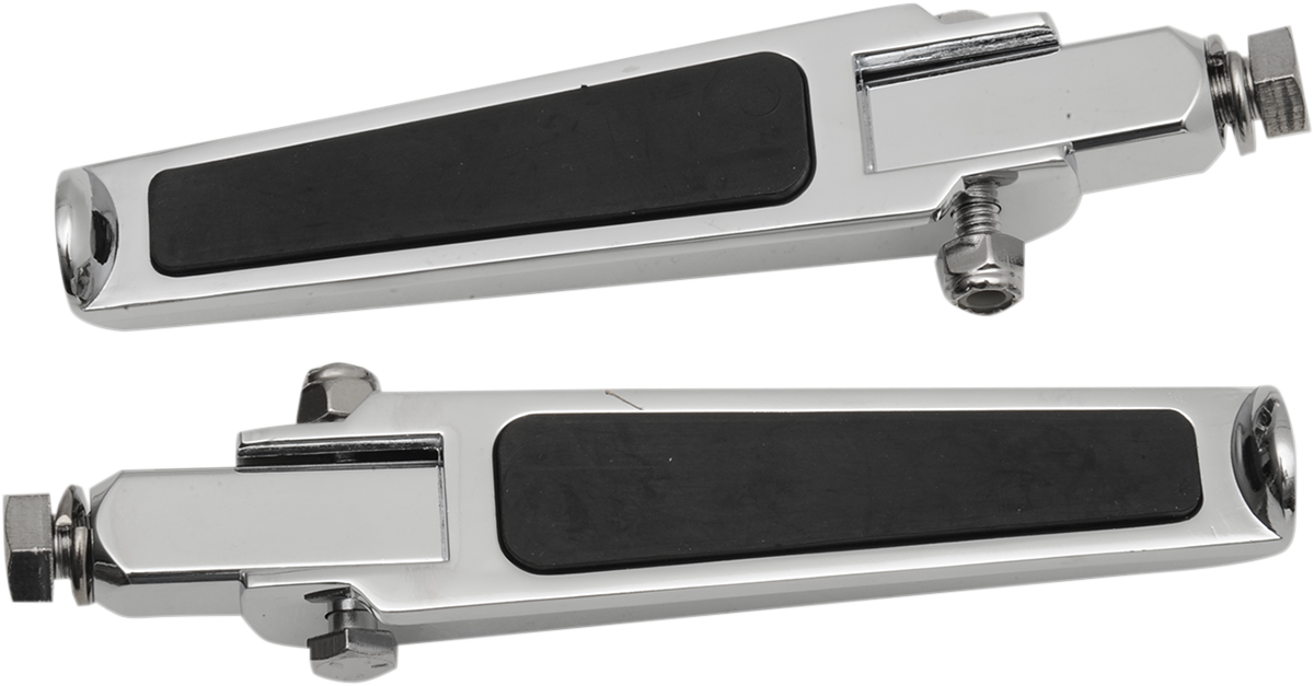 DRAG SPECIALTIES Bolt-On Foot Pegs - Rubber Inlay 17-6452A BXLB1