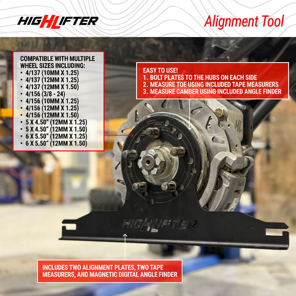 Toe Alignment Kit 5/6 Lug Hl Tool Ak 2