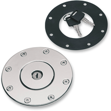 DRAG SPECIALTIES Aero Gas Cap - Vented Aero - 120 mm 011525BX