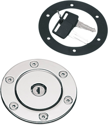 DRAG SPECIALTIES Aero Gas Cap - Vented - 95 mm 011526BX