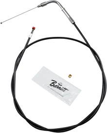 BARNETT Black Vinyl Idle Cable - +6" Size - 48" Length 101-30-40009-06