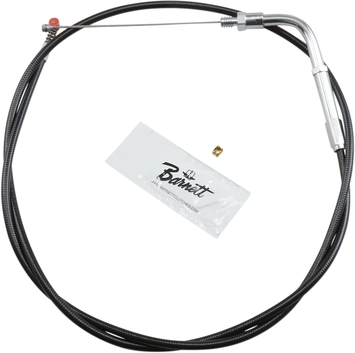 BARNETT Black Vinyl Idle Cable - +6" Size - 38" Length 101-30-40014-06