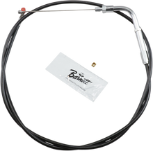 BARNETT Black Vinyl Idle Cable - +6" Size - 38" Length 101-30-40014-06