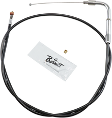 BARNETT Black Vinyl Idle Cable - +6" Size - 38" Length 101-30-40015-06