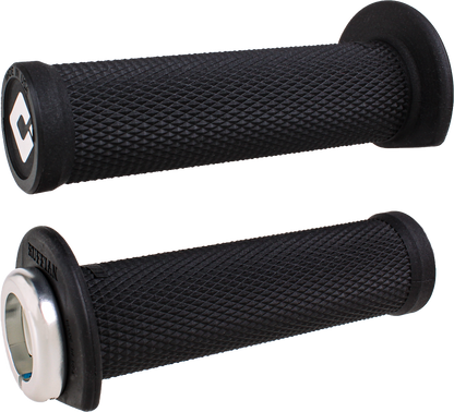 Atv/Pwc Ruffian Lockon Grip 125mm Black/Silver