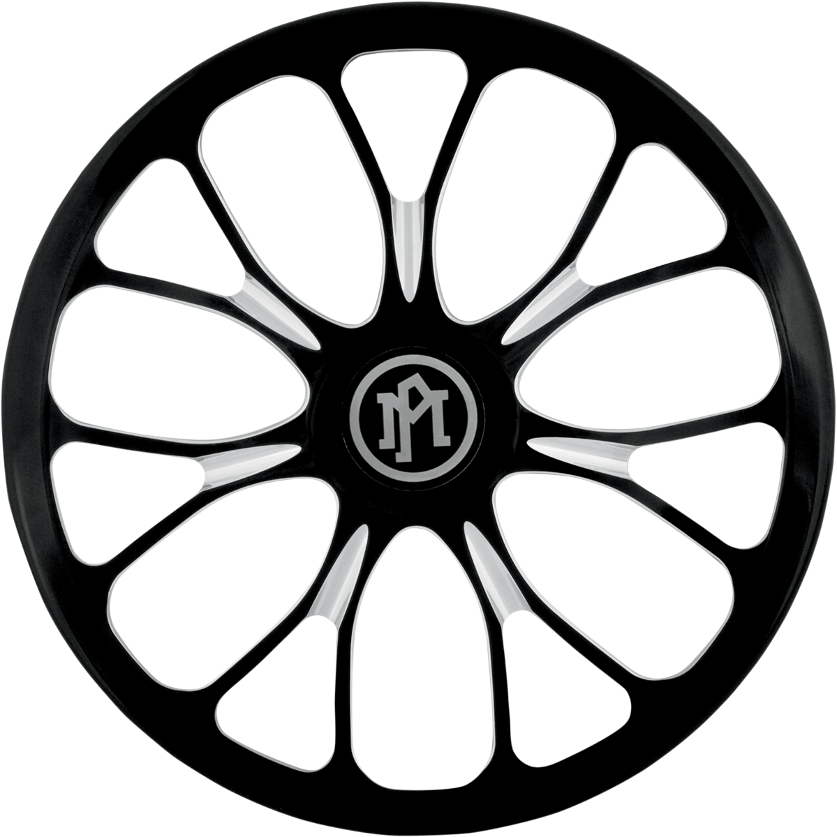 PERFORMANCE MACHINE (PM) Super Gas Universal Faceplate - Heathen - Platinum Cut™ 0206-2010HEA-BMP