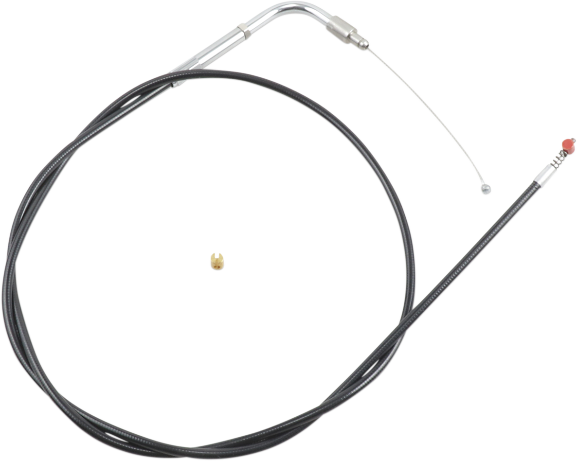 BARNETT Black Vinyl Idle Cable - +6" Size - 41" Length 305-96+6-DS