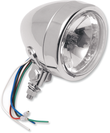 DRAG SPECIALTIES Spotlight - 4-1/4" - w/Running Light - Clear Lens 20-6011PA